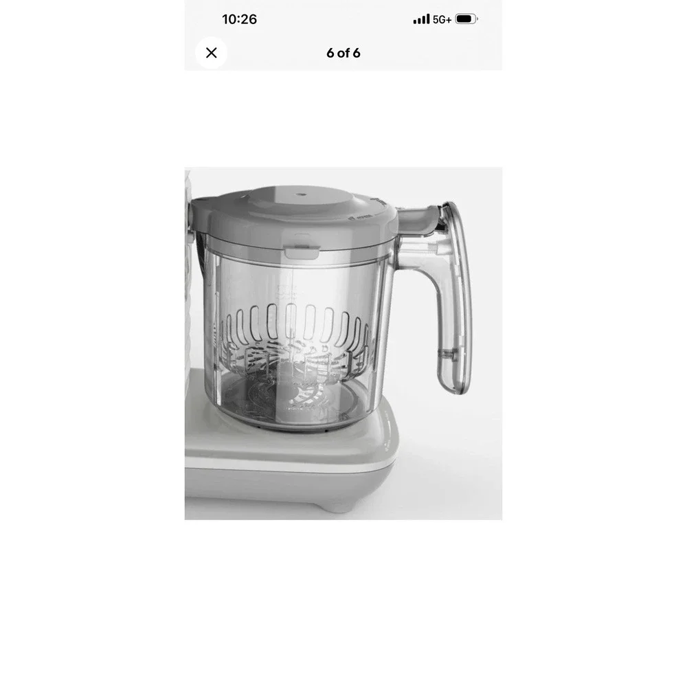 QooQIT+ Baby Food Maker Blender & Steamer 7-in-1 Steam Blend Chop Sterilize